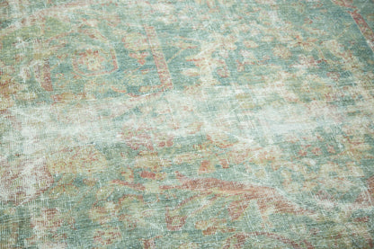 10x11 Antique Mahal Square Carpet