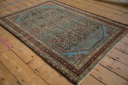 3.5x5 Vintage Distressed Malayer Rug