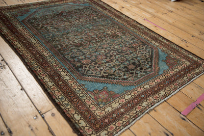 3.5x5 Vintage Distressed Malayer Rug