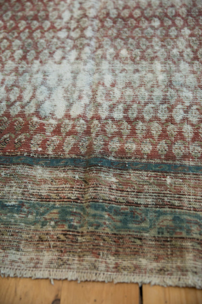 6.5x16.5 Antique Distressed Malayer Rug Runner