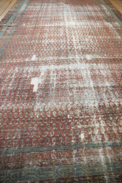 6.5x16.5 Antique Distressed Malayer Rug Runner