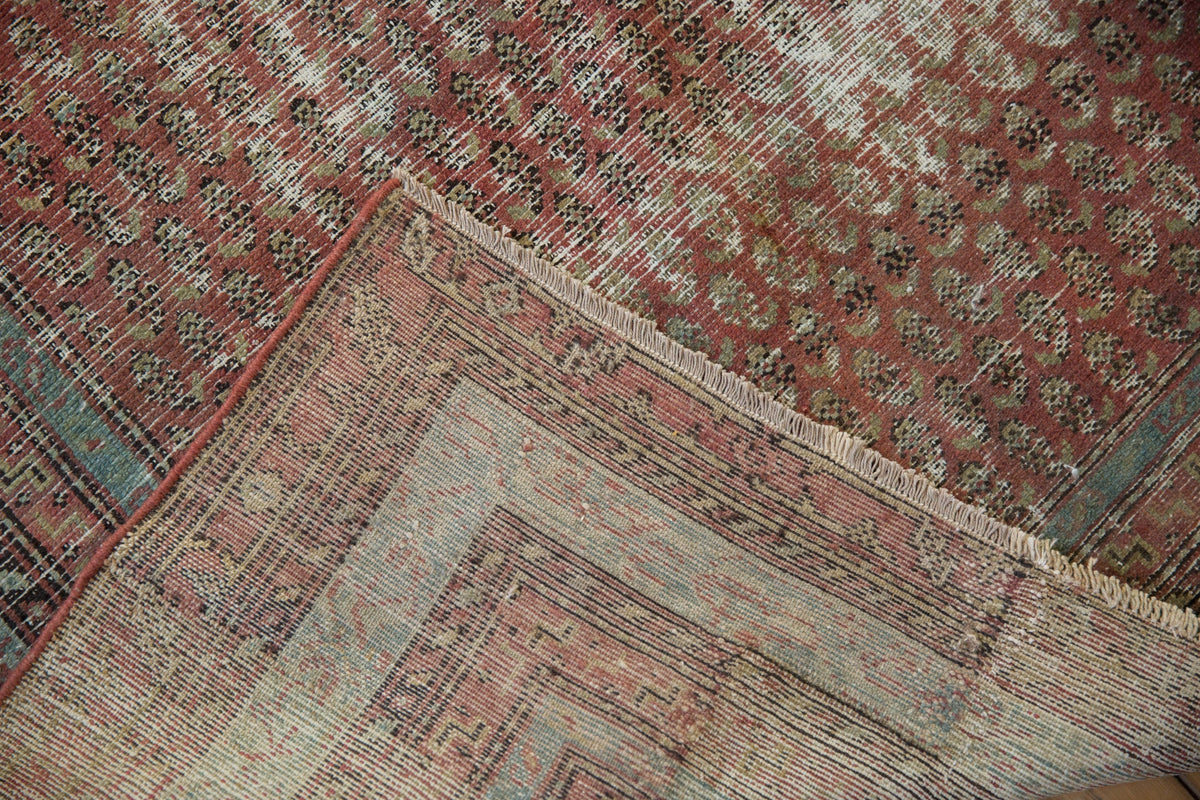 6.5x16.5 Antique Distressed Malayer Rug Runner