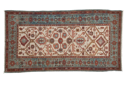 3x6 Vintage Distressed Hamadan Rug Runner