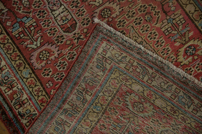 3x14.5 Vintage Distressed Fragment Malayer Rug Runner