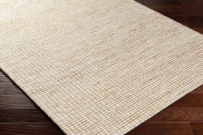 Riki Cream Jute-Wool Blend Rug