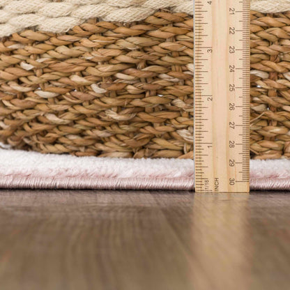 Kandos Blush & Light Pink Area Rug