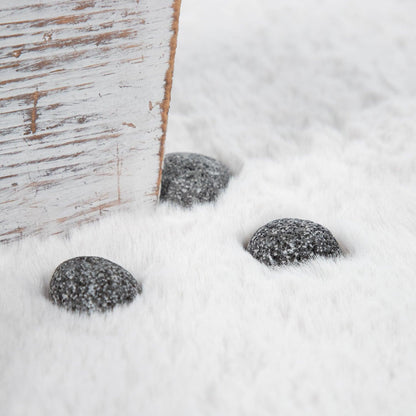 Super Soft Area Rug Fluffy High Pile Cosy Luxurious Touch in Solid Cream