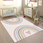 Kids Rug Cosmo with Rainbow & Hearts in Cream