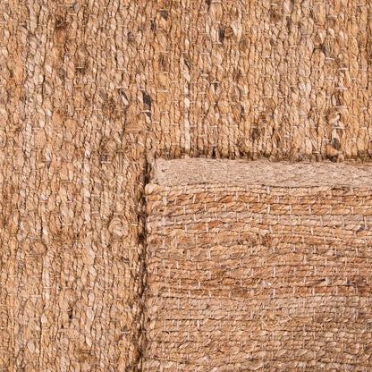 Jute Rug Kaia Hand-Woven with Natural Fibers in Nature Brown