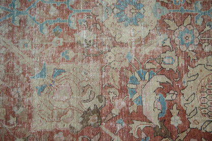 11x14 Vintage Distressed Tabriz Carpet