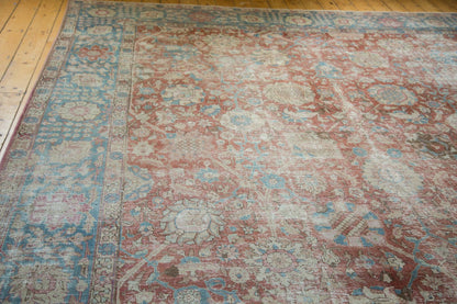 11x14 Vintage Distressed Tabriz Carpet