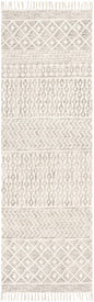 Valyermo Beige Hand Woven Cotton Rug