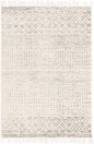 Valyermo Beige Hand Woven Cotton Rug