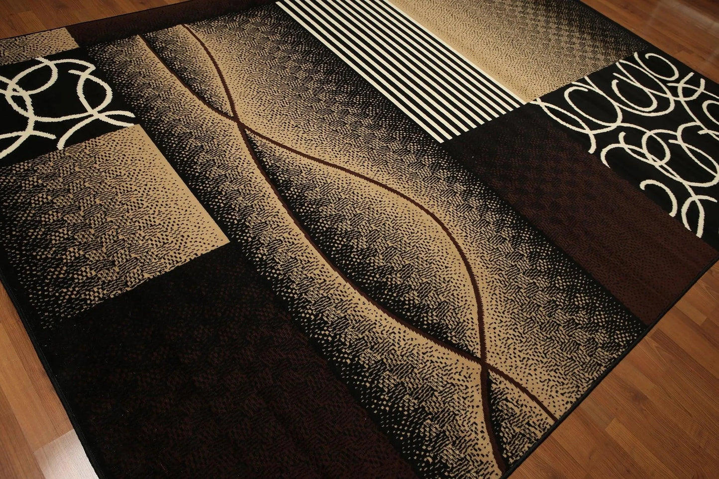 Modern Contemporary Traditional Oriental Area rug Beige 8' x 11'