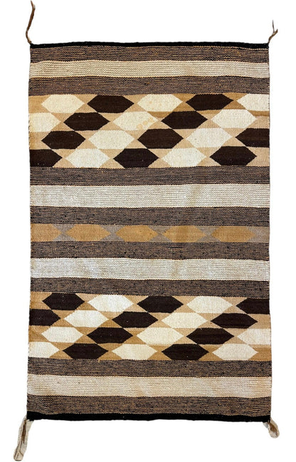 Vintage Native American Navajo Rug 33” x 50”