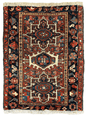 Vintage Persian Karaja Heriz Runner 24”x33”