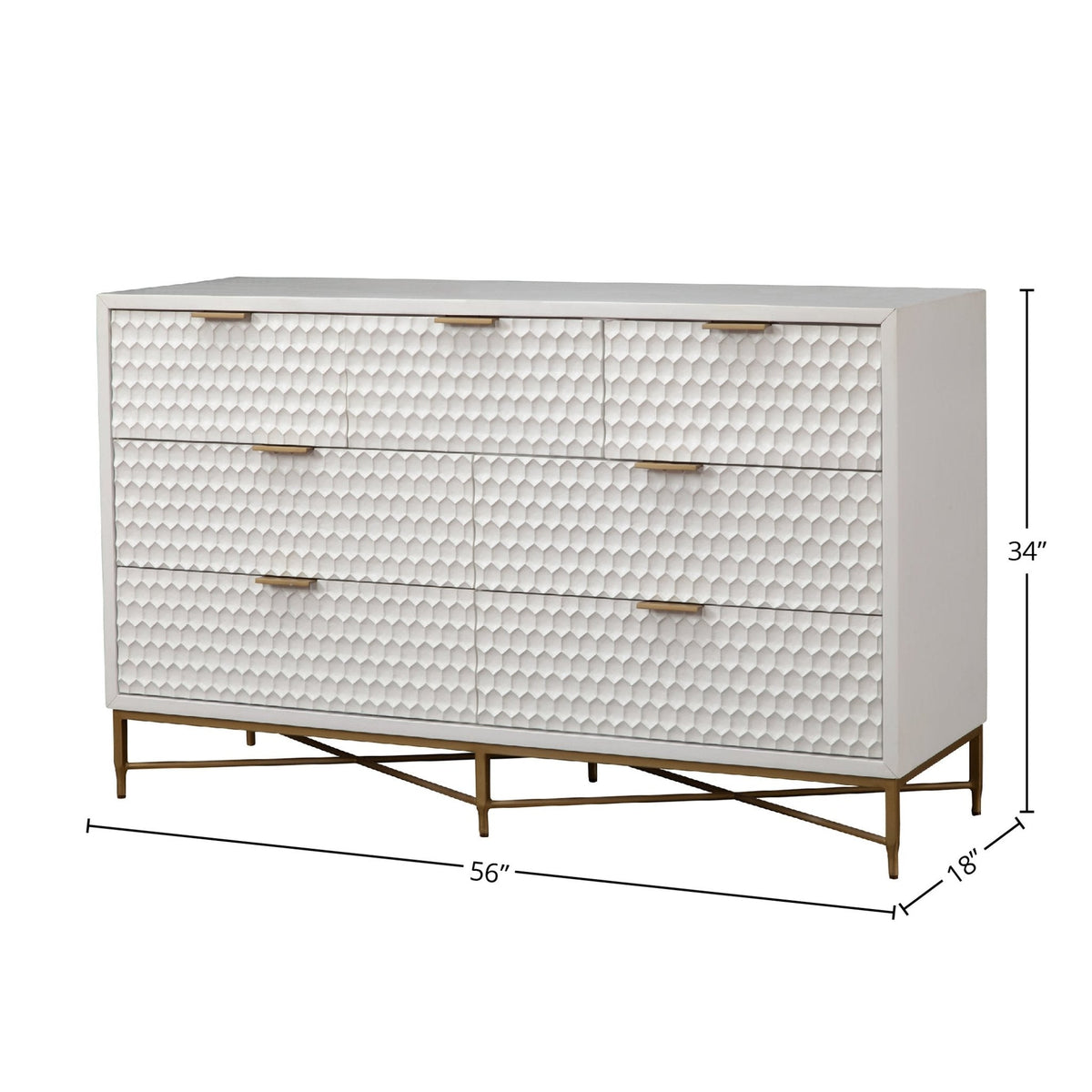 White Pearl Dresser