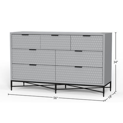 White Pearl Dresser