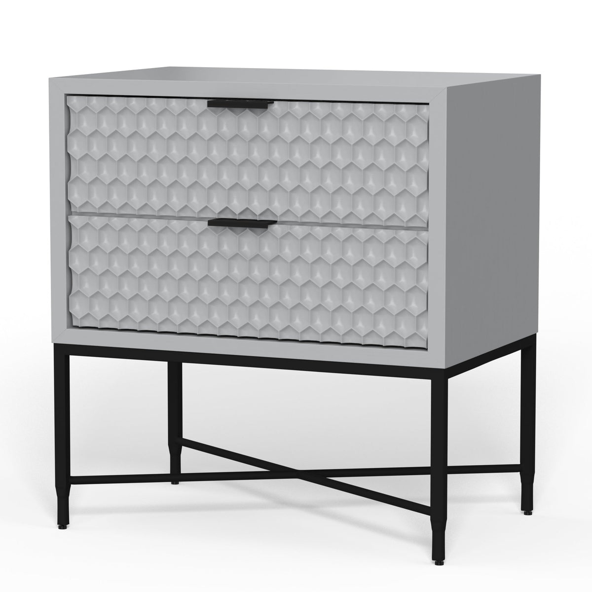 White Pearl Nightstand
