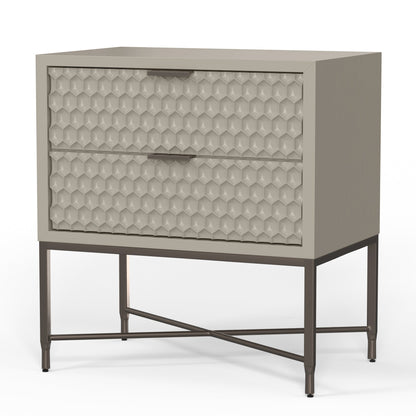 White Pearl Nightstand