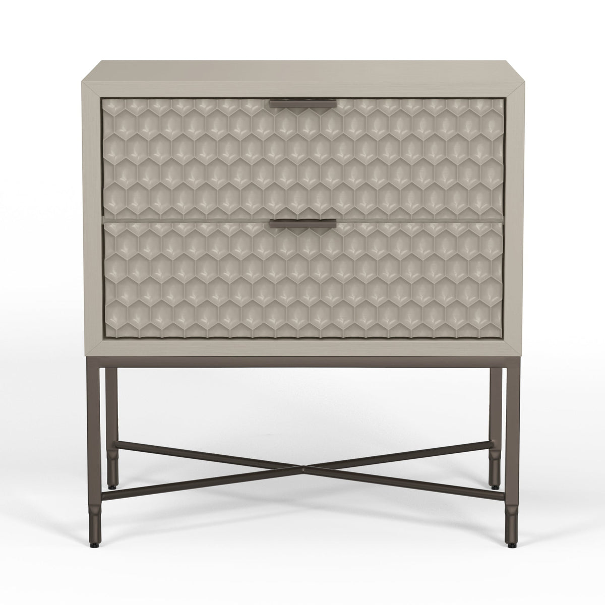 White Pearl Nightstand