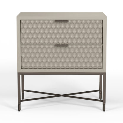 White Pearl Nightstand