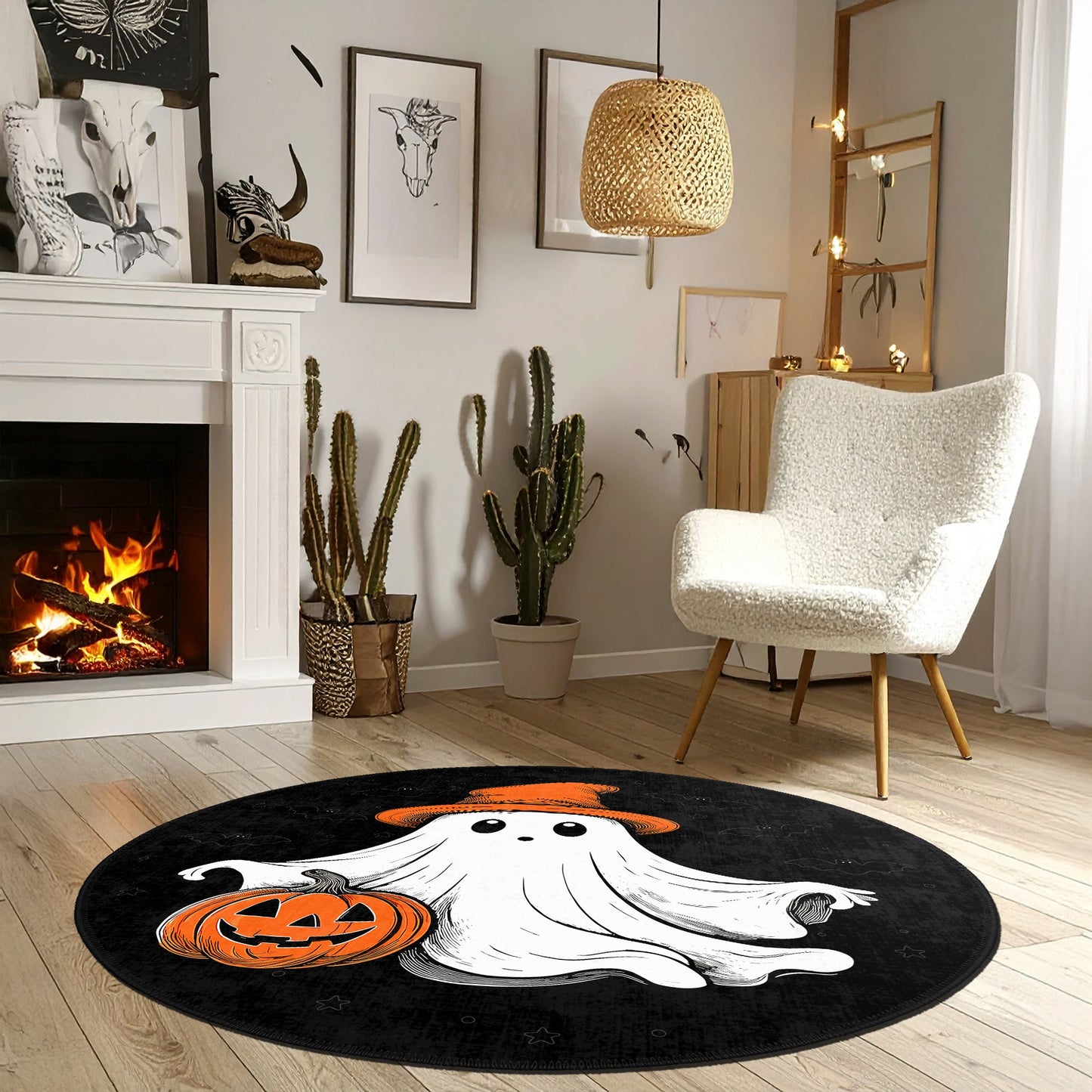 Nest Halloween Rug