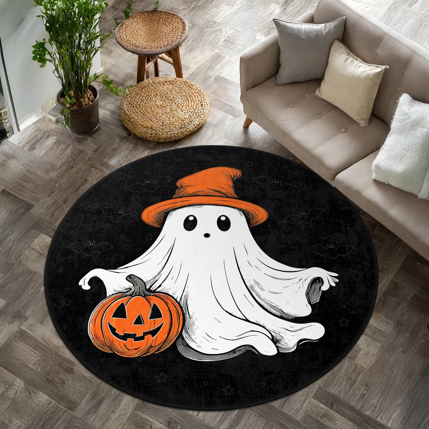 Nest Halloween Rug