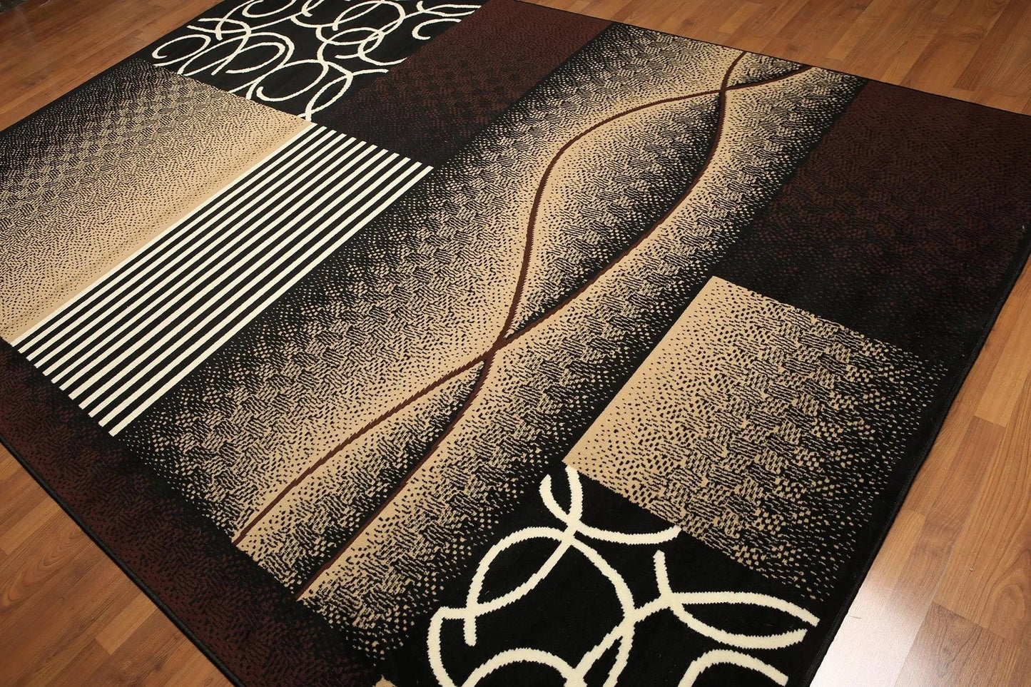 Modern Contemporary Traditional Oriental Area rug Beige 8' x 11'