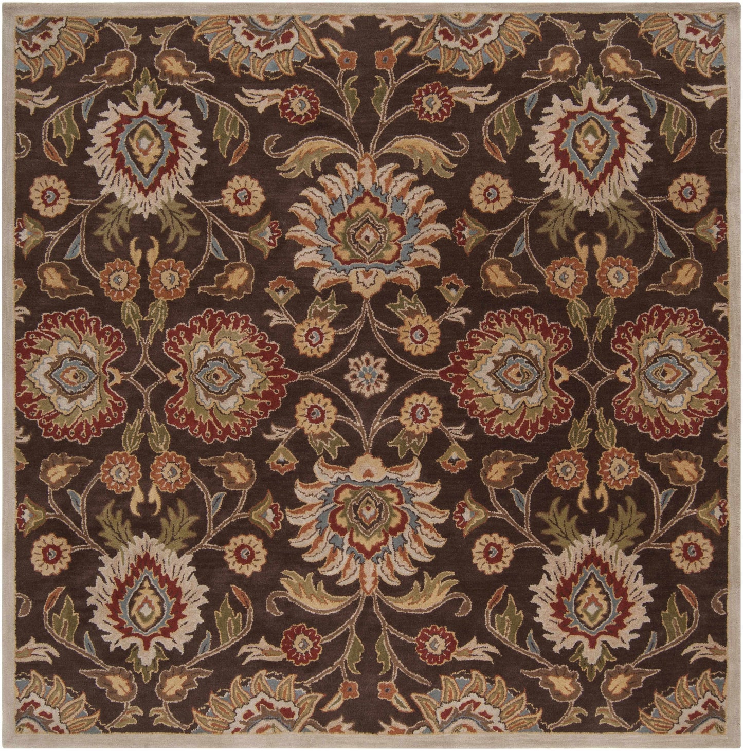 Conesus Hand Tufted Brown 1051 Area Rug